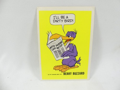 Vintage 1974 beaky buzzard - vintage,